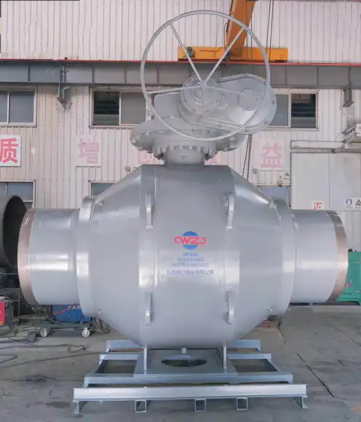 NPS40Class1500全焊接球阀